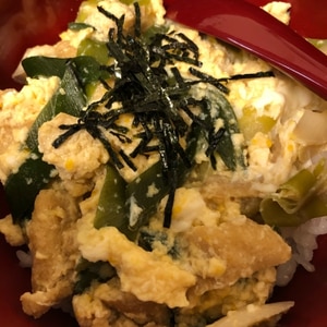 昆布つゆで簡単☆きつね丼